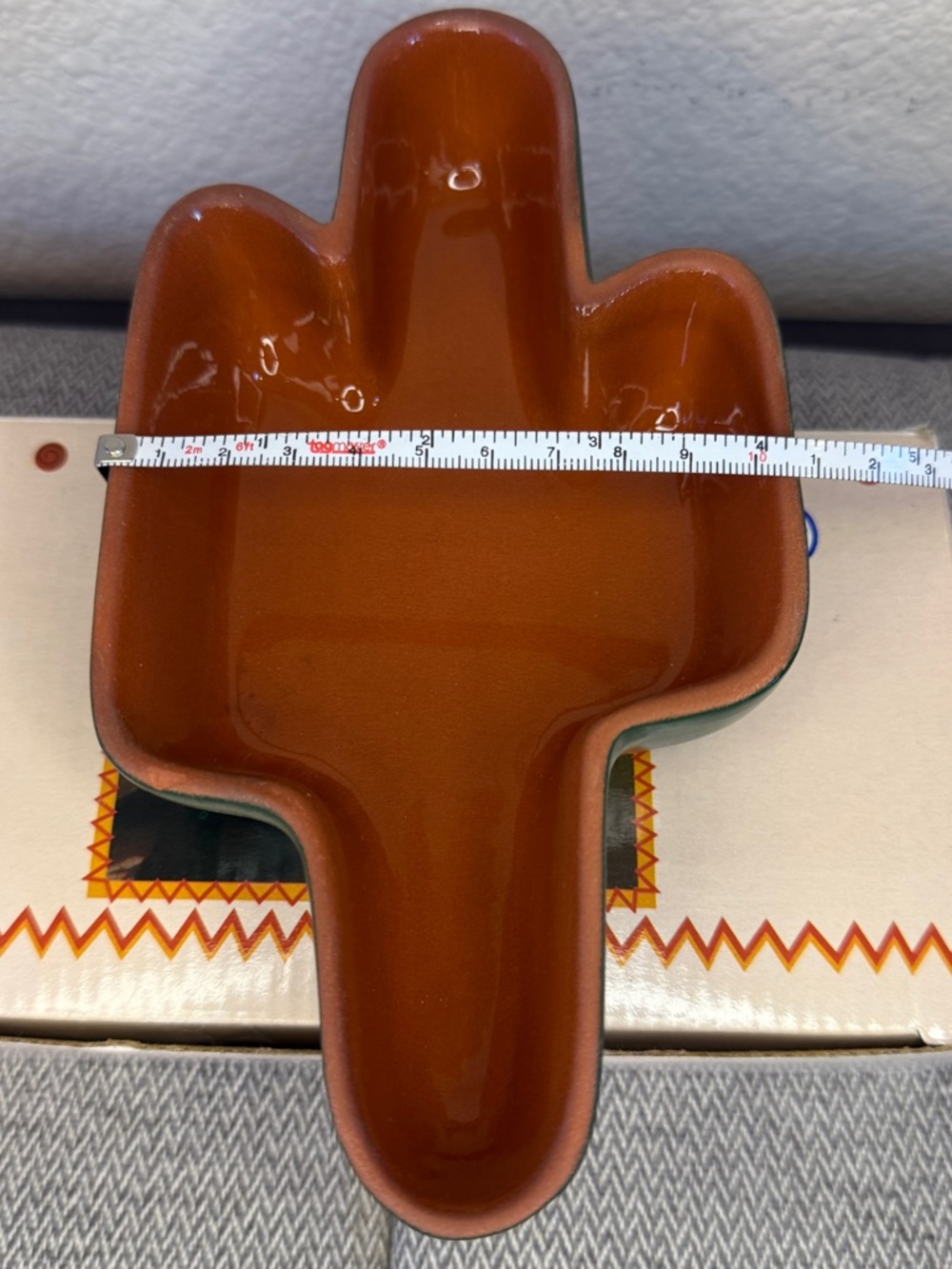 Salsa Bowl - Terra Cotta Cactus - Picture 7 of 16